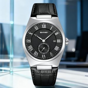 SKMEI 9390 Men’s Quartz Watch (Black Dail)